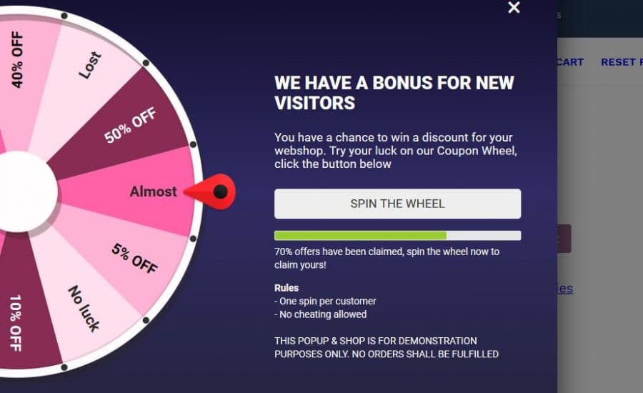 Download Coupon Wheel For WooCommerce and WordPress v3.2.0 Free